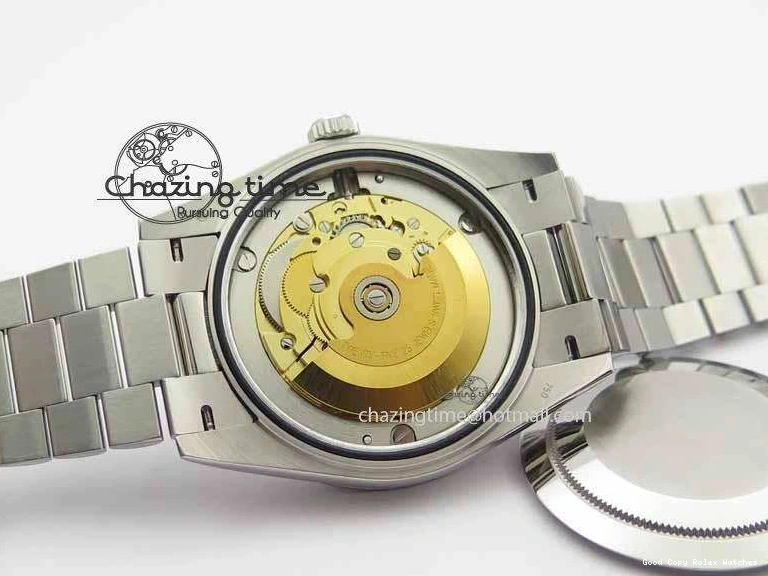 Best AAA Replica Sites 3699 BP Stylish SS Maker Best Ice SS On Bracelet Bezel Diamond ETA Day Blue 40mm Date Edition Dial 1228